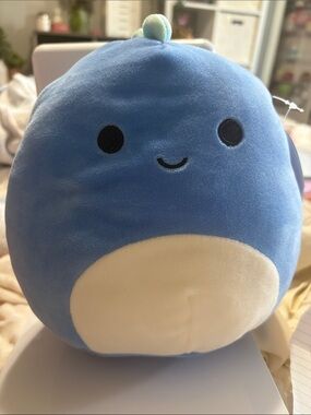 Brody the 8 inch Blue Dinosaur Squishmallow